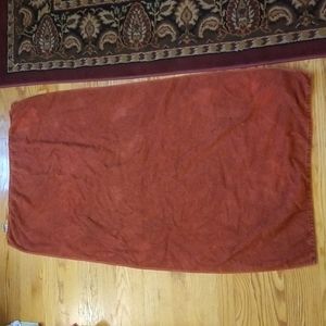 100% cotton Maroon towel